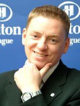 Martin ��dek, obchodn� �editel hotelu Hilton Prague